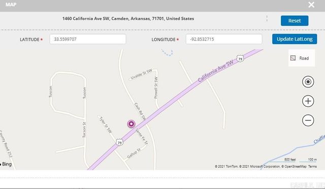 1460 SW California Avenue, Camden, AR 71701