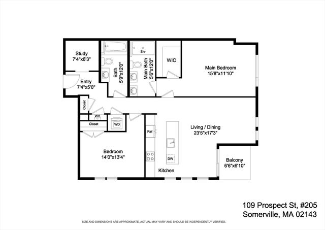 109 Prospect St 205, Somerville, MA 02143