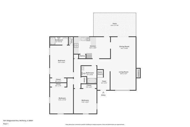 1011 Ridgewood Avenue, Mchenry, IL 60050