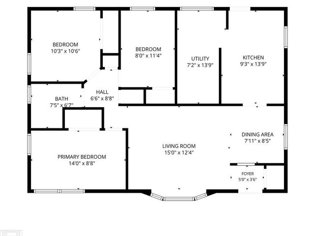 1218 E Hudson Avenue, Madison Heights, MI 48071