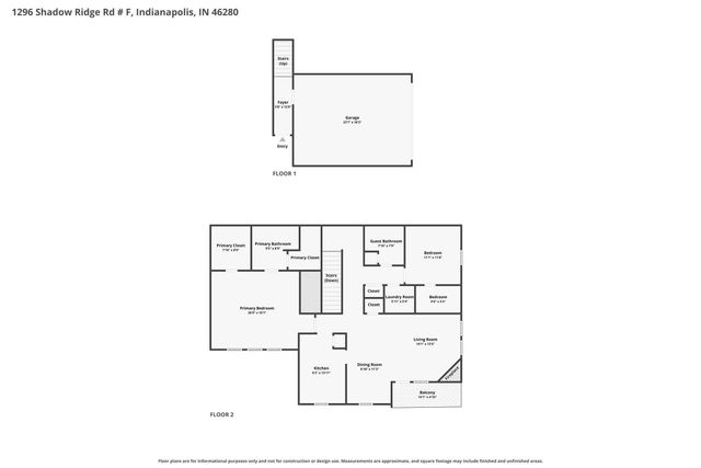 1296 Shadow Ridge Road, Carmel, IN 46280