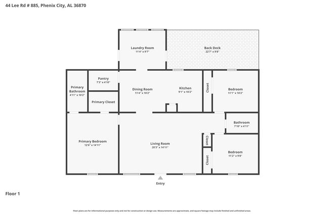 44 Lee Road 0885, Phenix City, AL 36870