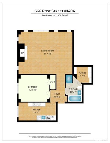 666 Post Street, San Francisco, CA 94109