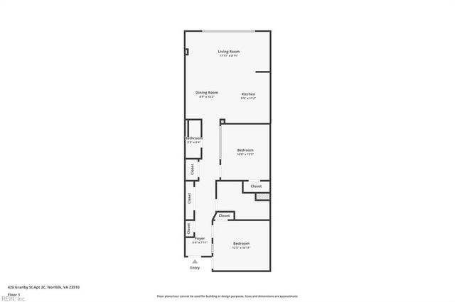 426 Granby St Apt 2C, Norfolk, VA 23510