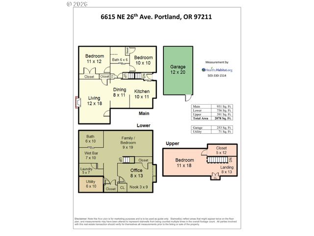 6615 Ne 26TH Ave, Portland, OR 97211