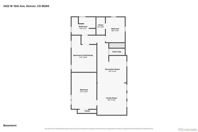 3422 W 16th Avenue, Denver, CO 80204