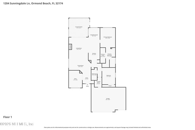1204 SUNNINGDALE Lane, Ormond Beach, FL 32174