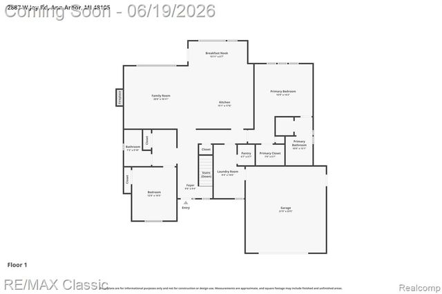 2887 W Joy Road, Ann Arbor, MI 48105
