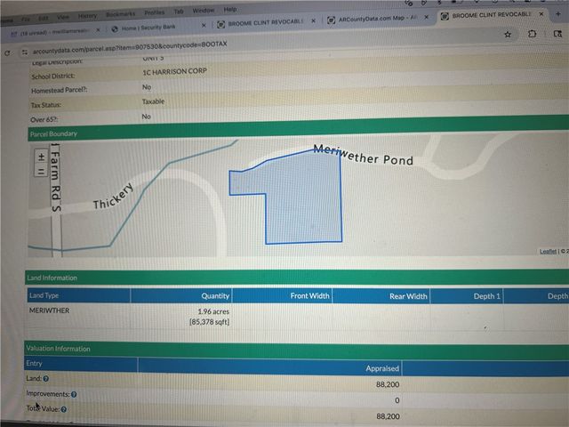 Meriwether Pond Road, Harrison, AR 72601