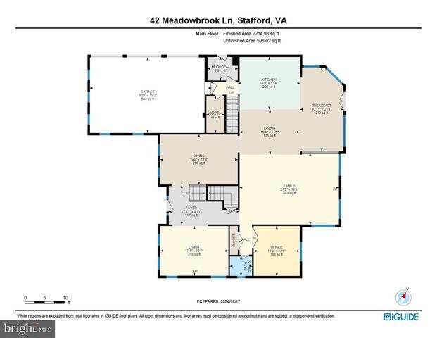 42 MEADOWBROOK LN, Stafford, VA 22554