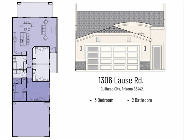 1306 Lause Road, Bullhead City, AZ 86442