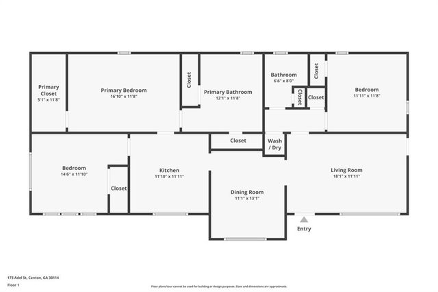 173 Adel Street, Canton, GA 30114