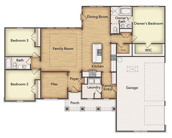 2627 Witness Tree Road, Oak Ridge, TX 75161