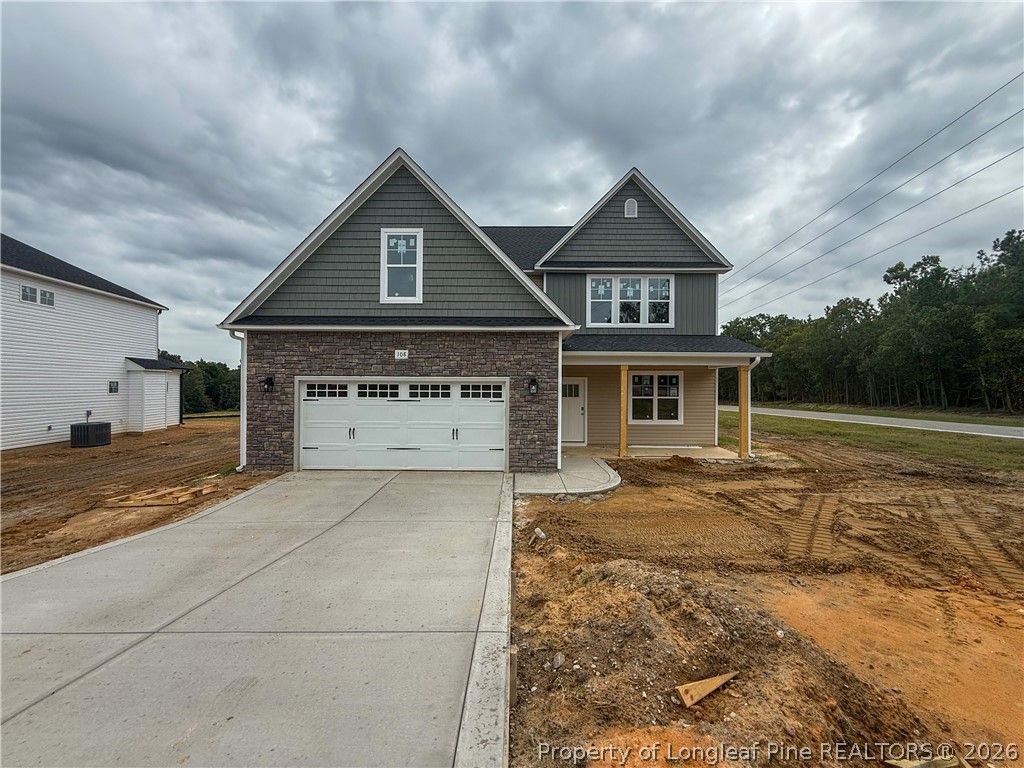 108 Blackburn Farm (Lot 25) Drive, Raeford, NC 28376 — exterior