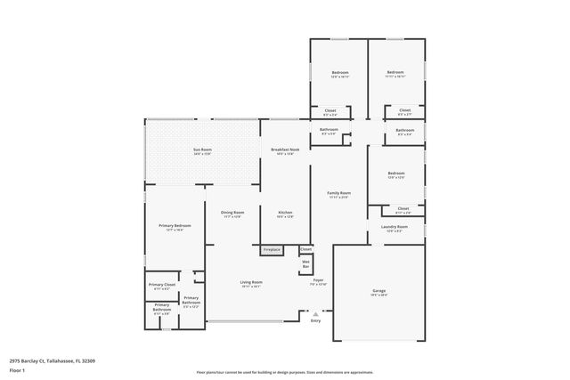 2975 BARCLAY Court, Tallahassee, FL 32309