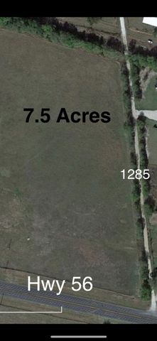 TBD 7.5 Acers St Hwy 56 W, Ector, TX 75439