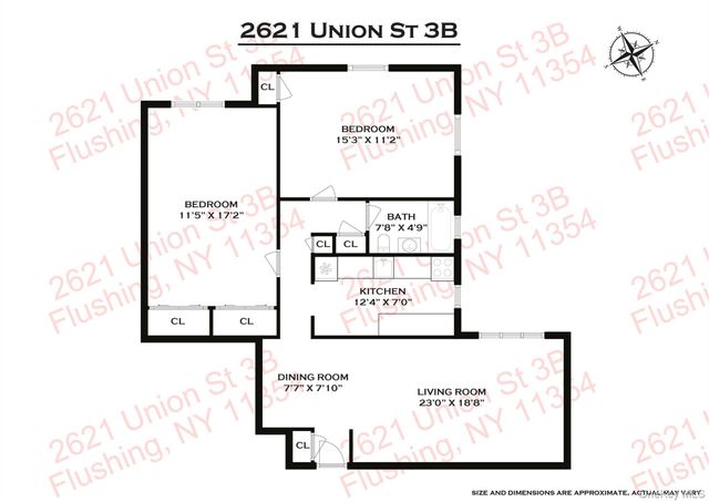 26-21 Union Street 3B, Flushing, NY 11354