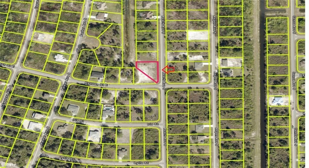 536 Beach AVE S, LEHIGH ACRES, FL 33974 — exterior