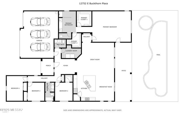 12752 E Buckthorn Place, Tucson, AZ 85747