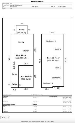 506 Oak Forest View Lane, Wake Forest, NC 27587