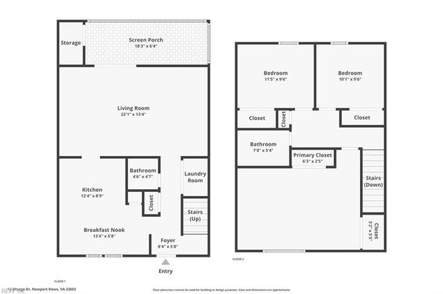 15 Otsego DR, Newport News, VA 23602