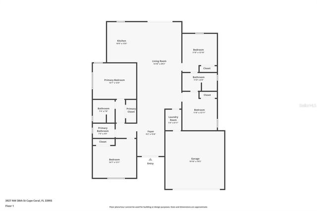 3927 NW 38TH STREET, Cape Coral, FL 33993