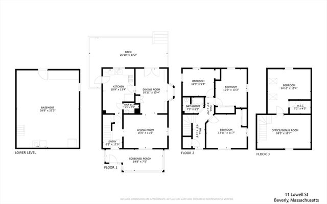 11 Lowell Street, Beverly, MA 01915