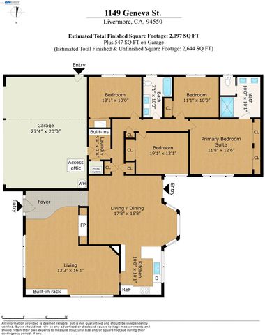 1149 Geneva St, Livermore, CA 94550