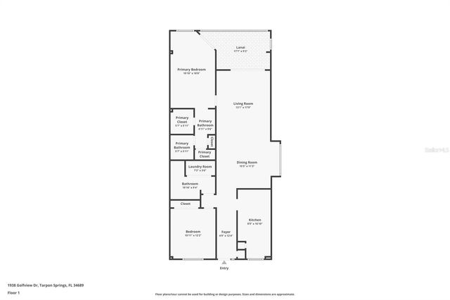 1938 GOLFVIEW DRIVE 1938, Tarpon Springs, FL 34689