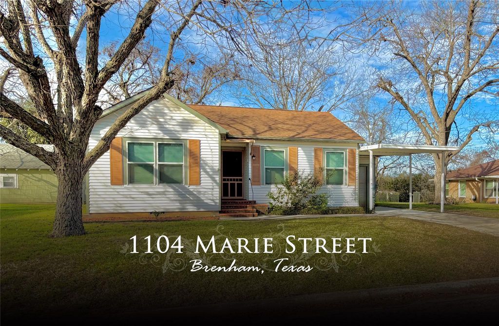 1104 Marie Street, Brenham, TX 77833