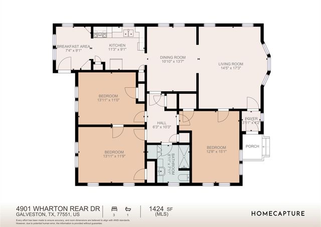 4901 Wharton Drive, Galveston, TX 77551