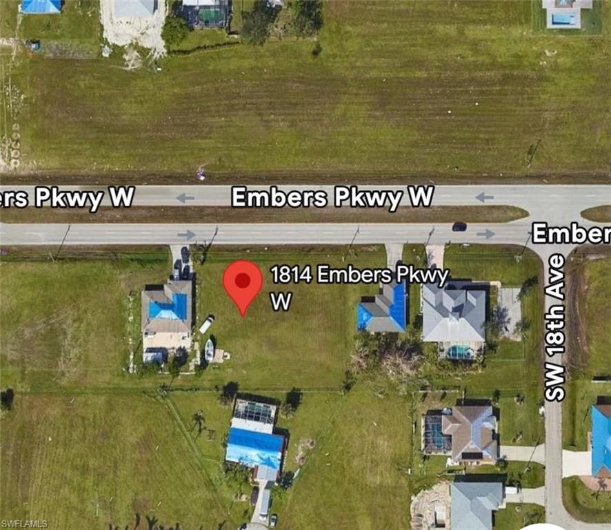 Image 1 of property listing at 1814 Embers PKWY W, Cape Coral, FL 33993