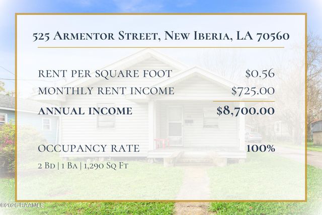 525 Armentor Street, New Iberia, LA 70560