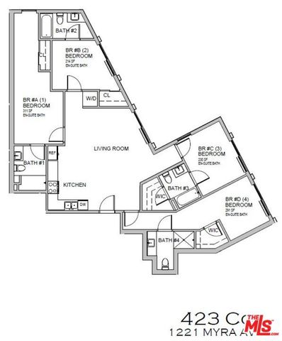 1221 Myra Avenue 423, Los Angeles, CA 90029