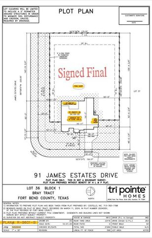 91 James Estates Drive, Fulshear, TX 77441