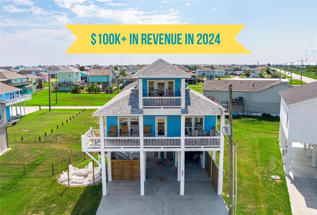 997 S Redfish Street, Crystal Beach, TX 77650