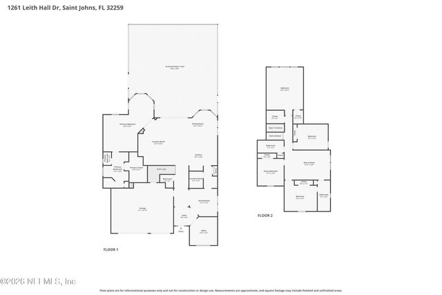 1261 LEITH HALL Drive, St. Johns, FL 32259
