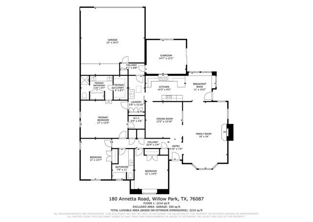 180 Annetta Road, Willow Park, TX 76087