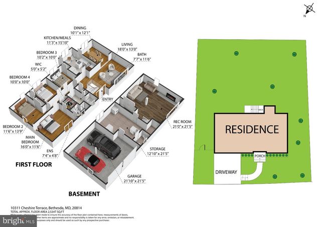 10311 CHESHIRE TER, Bethesda, MD 20814