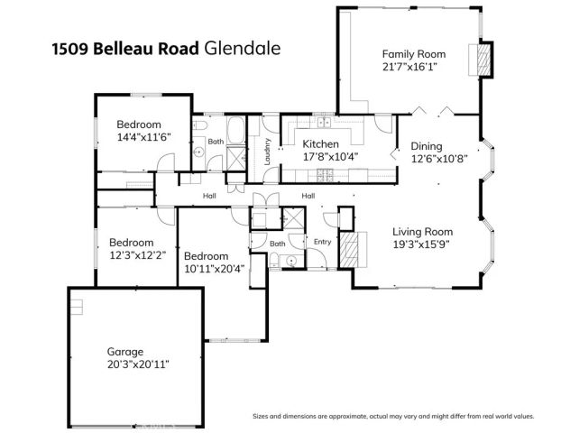 1509 Belleau, Glendale, CA 91206