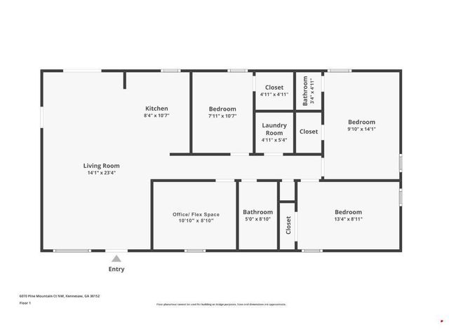 6070 Pine Mountain NW Court, Kennesaw, GA 30152