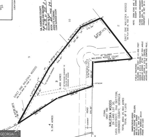 150 Waleska Woods Road, Waleska, GA 30183