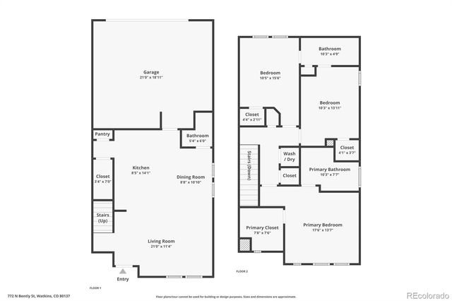 772 N Bently Street, Watkins, CO 80137