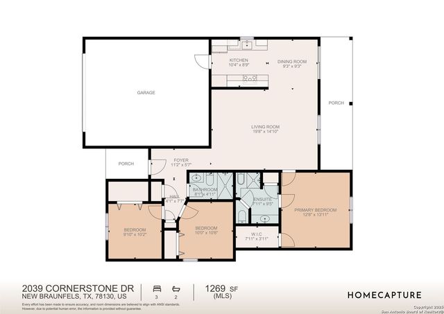 2039 Cornerstone Dr, New Braunfels, TX 78130