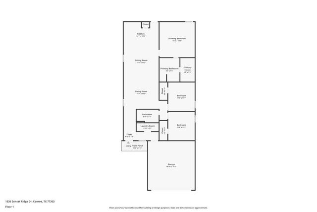 1536 Sunset Ridge Drive, Conroe, TX 77303