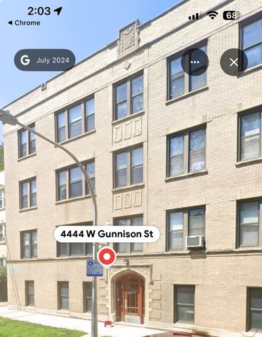 4444 W Gunnison Street 2, Chicago, IL 60630