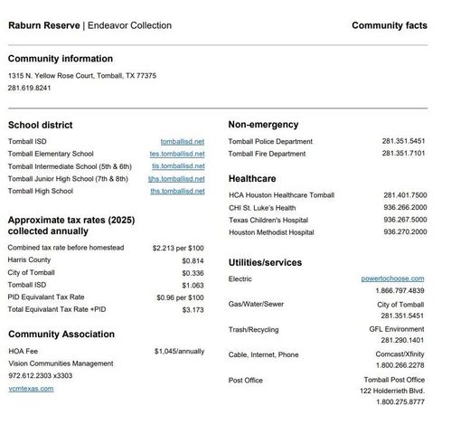 1107 Mattinson Rae Court, Tomball, TX 77375