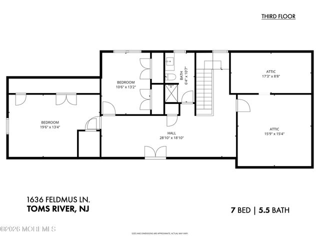 1636 Feldmus Lane, Toms River, NJ 08755