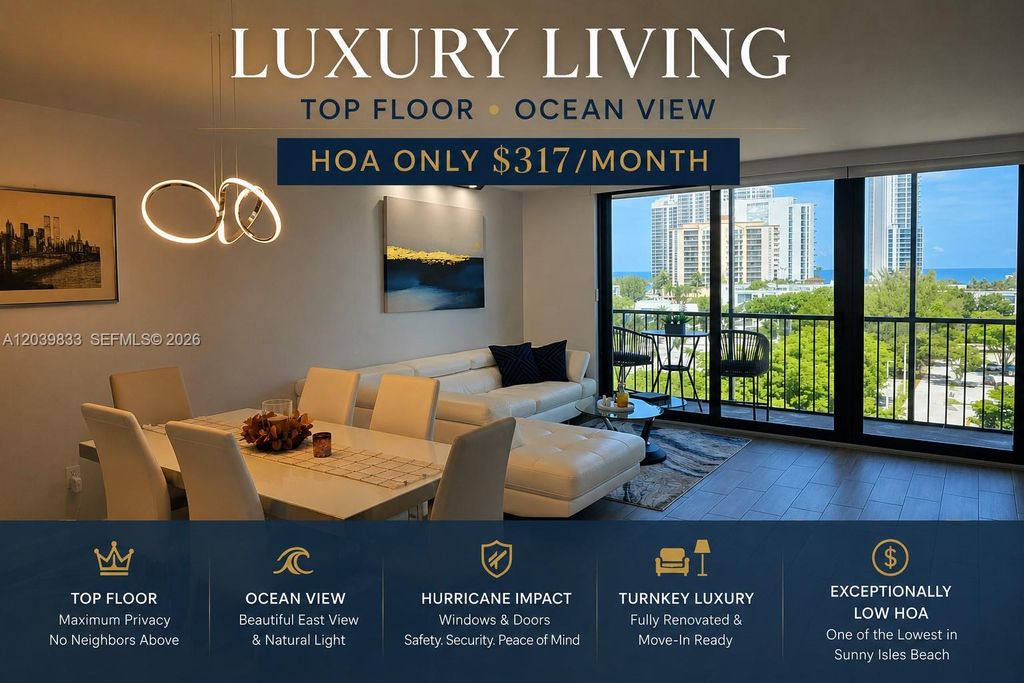 17600 N Bay Rd N906, Sunny Isles Beach, FL 33160