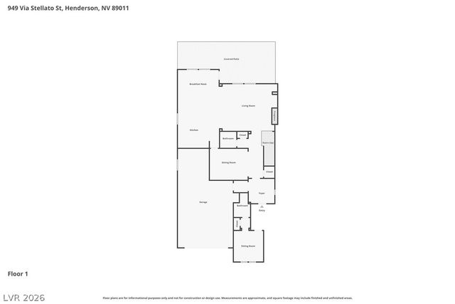 949 Via Stellato Street, Henderson, NV 89011